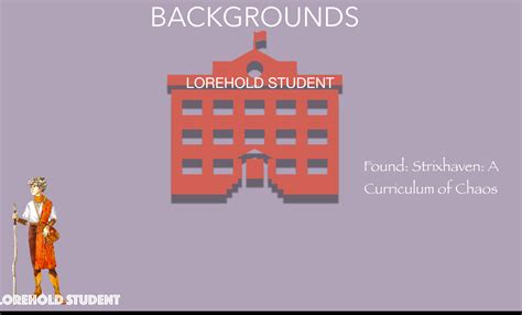 Background: Lorehold Student .
